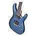 Schecter 431 C-6 Deluxe Solid-Body Electric Guitar, Satin Metallic Light Blue