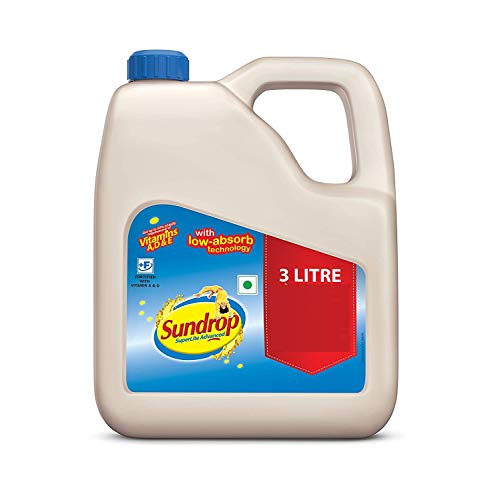Image of Sundrop Fresh Produce Superlite Advanced Sunflower Oil, 3 Liters