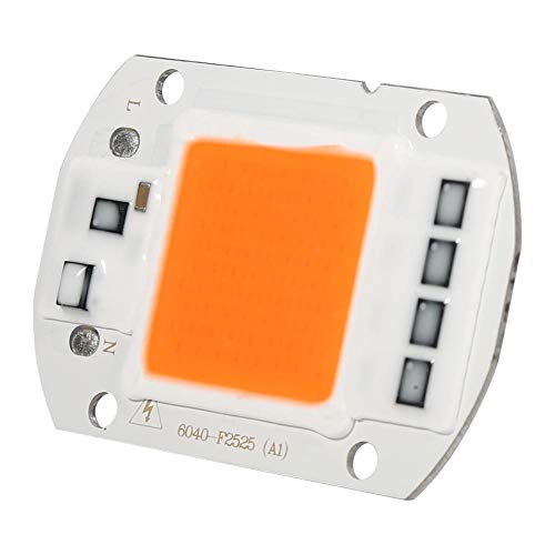 COB Led Grow Light, 50W Full Spectrum Warm/White Led COB Chip Grow Light Growth Lamp Garden Hydroponic Plant, Led Grow Lamp