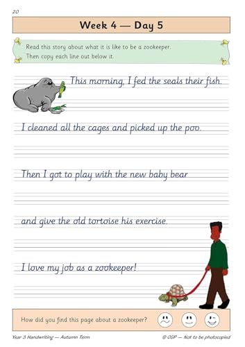 KS2 Handwriting Year 3 Daily Practice Book: Autumn Term (CGP Year 3 Daily Workbooks) - Image 8