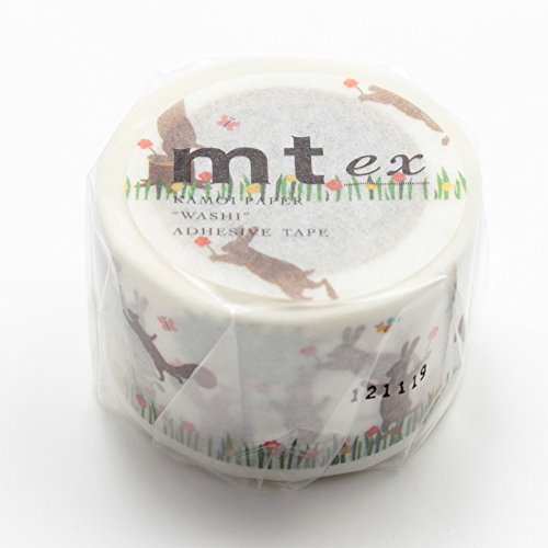 MT Washi Ruban adhésif de masquage EX Superposant ruban Lapin et écureuil (Mtex1p72)