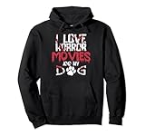 Horror Movies Scary Film Dog Lovers Halloween Fans Thriller Pullover Hoodie