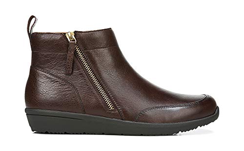 Vionic Lois Women's Comfort Arch-support Bootie Brown - 6.5 Medium3