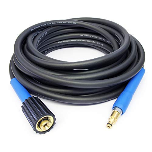 Kiam Power Products 6m High Pressure Hose for Nilfisk Alto Pressure Washers (C100, C105, C110, C120, C125, C130, C135, C140, E130, E140, E150)