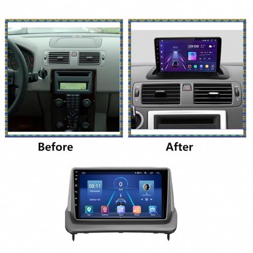 Manos libres Bluetooth para Volvo S40 C30 C70 que soluciona las llamadas y mapas antiguos 2