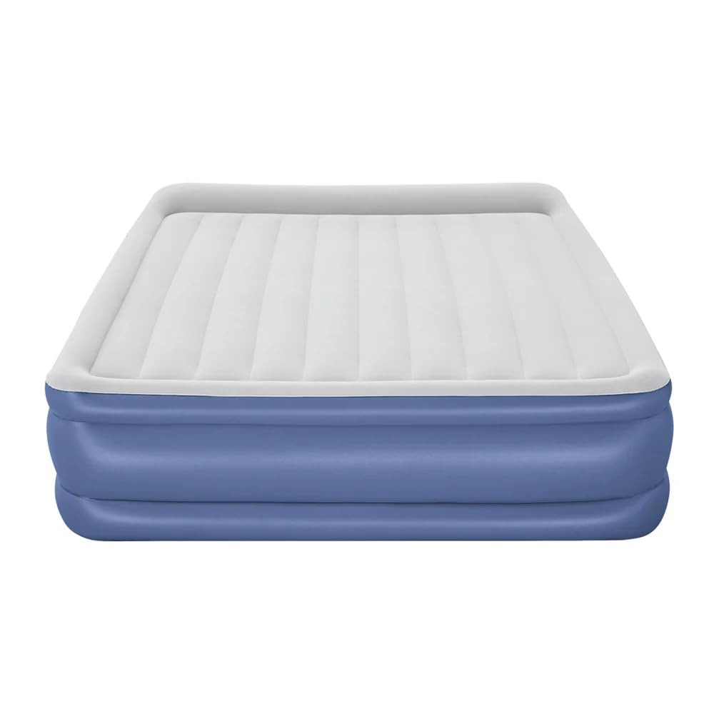 Bestway 67692-3 Materasso Gonfiabile Matrimoniale da 2.03 m x 1.93 m x 56 cm con Pompa Integrata