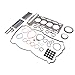 HS26453PT Engine Head Gasket Set with1.20mm Thick Bolts Replacement for Mini Cooper R55 R56 1.6L Engine 2007-2012 ES72451 AKWH