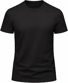 Camiseta Masculina Básica 100% Algodão Penteado Premium LaKoss Regular Casual Confortável Costura Reforçada Dia a Dia Trabalho Lisa Preta Branca