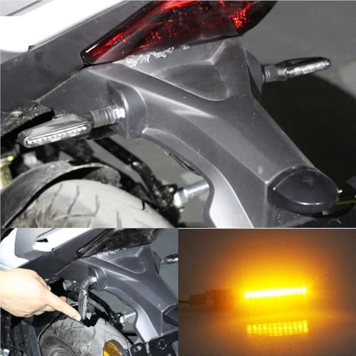 Feux arrière de moto et clignotants ambre stop pour éviter les risques de collision - 3