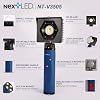 NextLED Premium Detailing Light Bundle: NT-V3505 Ceramic Coating Light & NT-1010UV 4-Color Paint Inspection Light