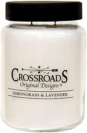 Crossroads Lemongrass & Lavender Jar Candle 26oz