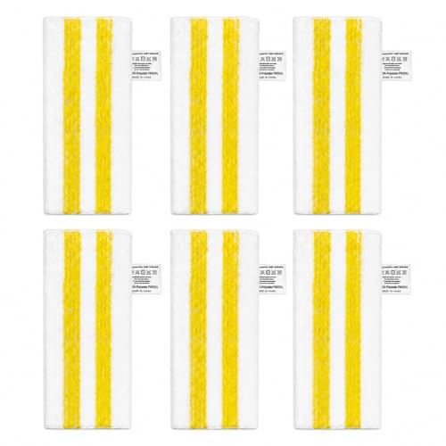 6 Piezas Boquilla Microfibra Paños Recambio para Kärcher EasyFix Vapor