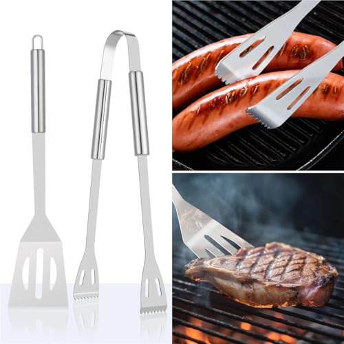 Accesorios para Parrilla Kit 20 Piezas Acero Inoxidable miniatura 3