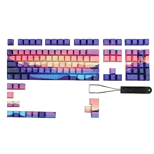 Touches PBT durables de qualité supérieure avec profil ergonomique