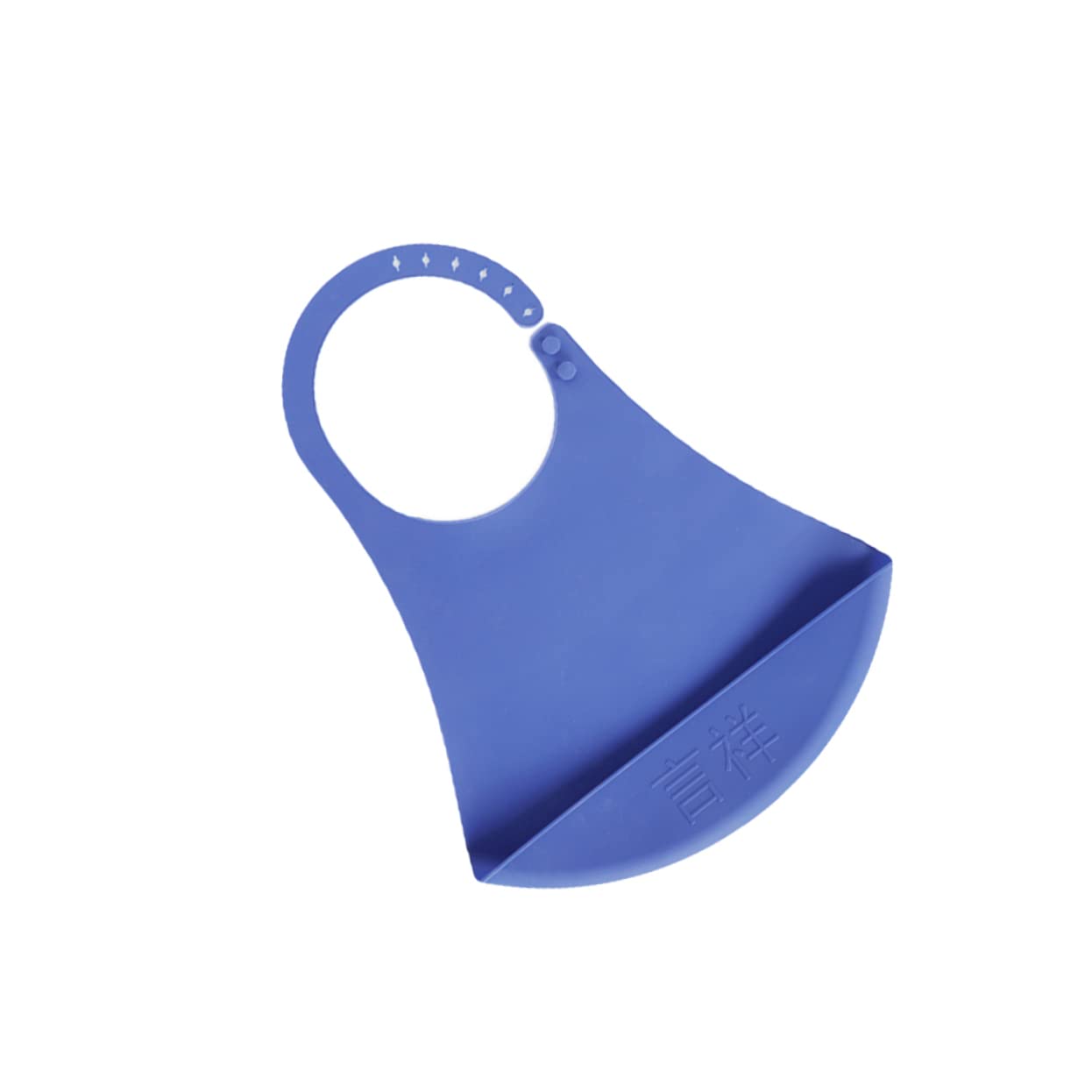 BESTYASH 2 Pièces Bavoir Adulte Imperméable pour Seniors Protecteur de Vêtements Réutilisable avec Système de Fermeture Ajustable pour Repas et Aide Aux Personnes Âgées Couleur Bleue