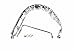 Sunsong 3402257 Power Steering Pressure Line Hose Assembly