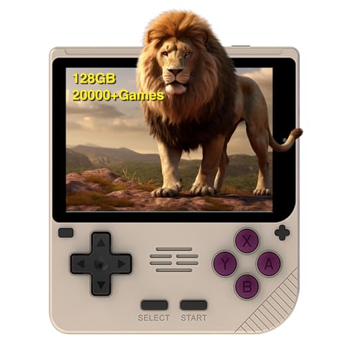 Mini Consola Retro Portatil para Powkiddy V10, 3.5 Pulgadas IPS Sistema Linux Retro Game Console,...