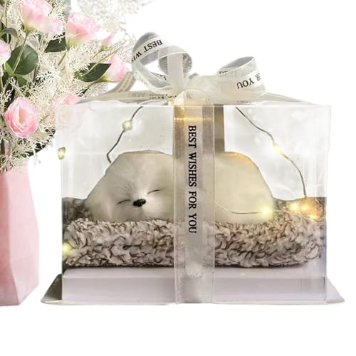 Peluche chien animal avec sonnette : modèle créatif de décoration pour bureau