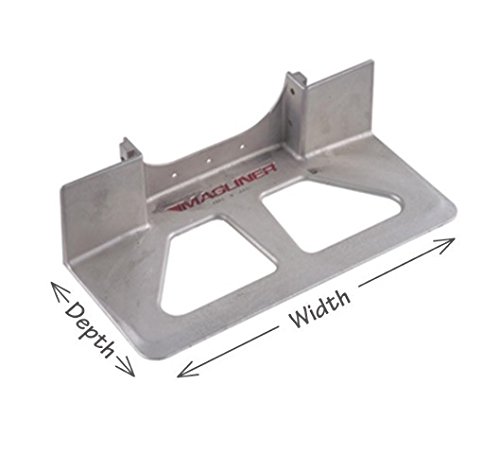 Carretilla de mano de aluminio extruido 18 x 9 pulgadas miniatura 4