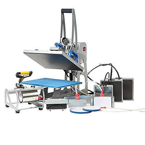 Calca Máquina Termofijadora 9 en 1 15 x 15 pulg miniatura 1