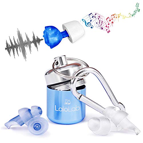 Noise Cancelling Plus High-Fidelity Ear Plugs - Bundle by LaloLab