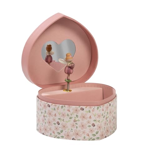 Little Dutch Joyero con música en forma de corazón y bailarina giratoria – Fairy Floral – Fairy Garden