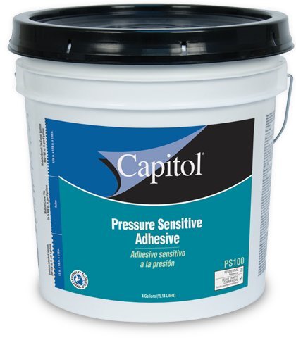 Pressure Sensitive Adhesive, 1 gal, White