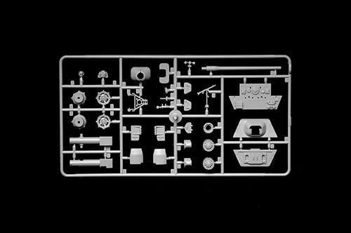 Miniatura 8 de Italeri WWII German Heavy Destroyer Tank Sd.Kfz.186 Yakt Tiger Modelo de plástico, escala 1 56