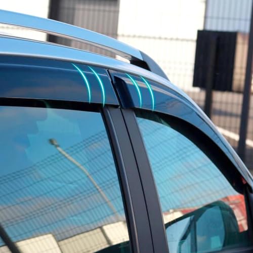 Déflecteurs de vitre Mitsubishi L200 parfaits pour le camping sauvage