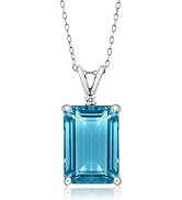 Amazon | [Gem Stone King] 0.82カラット 天然 アクアマリン