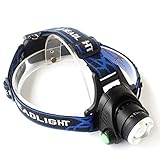  lliang Lampe Frontale Led Headlamp Aluminium Xm-l2 U3 Xm-l T6 Zoom Led Headlight Head Light Torch Zoom Ajustable Head Lamp 18650 Batterie