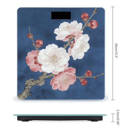 Báscula digital Clear Blue Spring Breeze para baño miniatura 2