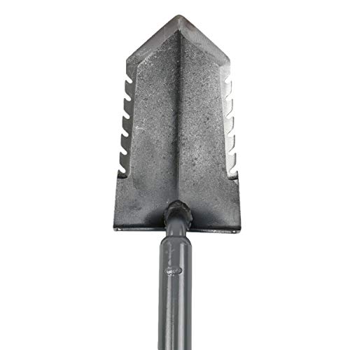 Lesche T- Handle 31\" Heavy Duty Metal Detector Shovel Double Serrated Blade - Thumbnail 4