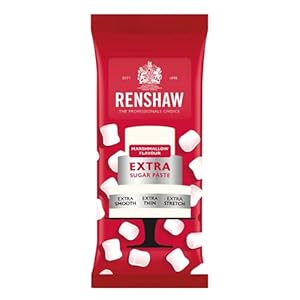 Renshaw Rolfondant Extra Wit, Marshmallow: Stevig, Elastisch. 1 kg