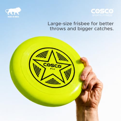 Image of Cosco Frisbee Fly Large - High-Performance Frisbee for Outdoor Sports, Beach & Park Fun - Durable & Lightweight Design.