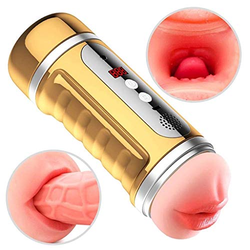 WXHMM Man Relax Toy Hand Free Aircräft Cup Intelligent Machine Vibräting Toy Mäšturbator
