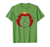 Shrek Fiona Big Face Outline T-Shirt