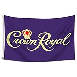 ENMOON Crown Beverage Flag Banner Deluxe Royal Flag (3x5ft,HD printing,Vivid Color) Shop Garage Bar Home Decoration