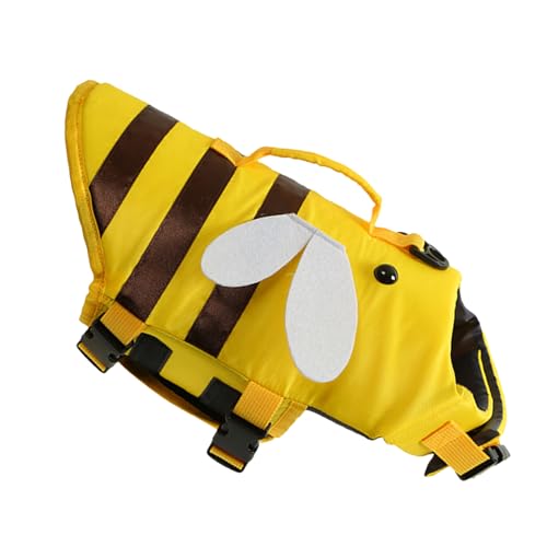 Puppies - Chaleco de natación para perros | Chaqueta de flotación para mascotas | Chaqueta de seguridad para perros pequeños, medianos y grandes con asa de rescate, chaleco de flotación de seguridad