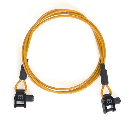 Ultralight Packable Waterproof Gun Slings - Flexible Shoulder or Chest Carry - Fast Mount from Hook to Shoulder - Bare Sling - Cable Gun Sling (Maize)