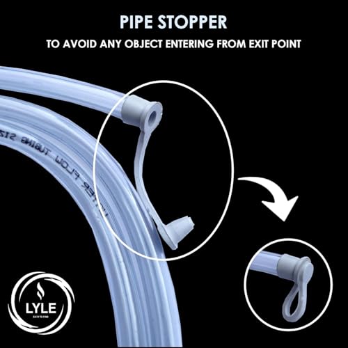 Image of Transparent PVC Silicon Flexible Tube Pipe For Eureka Forbes Aquaguard Sure Desire With Taste Adjuster 6L Water Purifier, Long Lasting, Improves Lifespan, Expert Assembly (3 Meter)