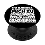 Fachwirtin Personaldienstleistung lustig PopSockets mit austauschbarem PopGrip