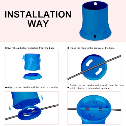 Accesorio para tabla de remo premium con acabado azul marino 4