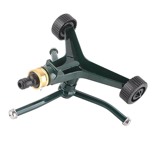 Metal, 360 Rotating Three Arm Sprinkler with G3/4 Connector, proof, Lawn Irrigation