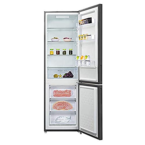 CHiQ-FBM260L-Frigorifico-combi-260L-187L-73L-congelador-Low-Frost-Color-Inox-Oscuro-Puertas-Reversibles-Altura-176m-Compresor-con-12-anos-garantia