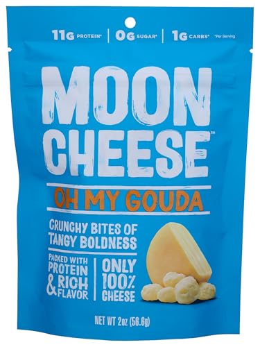Moon Cheese - 100% Natural Cheese Snack - Gouda - 2 oz