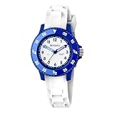 Tikkers Orologio da insegnante con timer in silicone bianco per bambini