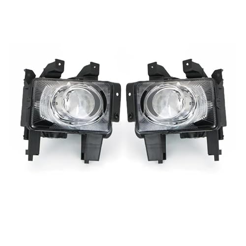 YSQOJF Ensemble De Phares Antibrouillard Pour Opel Pour Astra H 2007-2012, Pare-chocs Avant, Feux Jour 13243424 13243425 Antibrouillard(Pair Without Bulb)