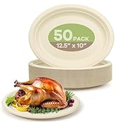 Oval Paper Plates