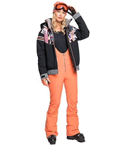 Roxy Summit Bib Fusion Coral SM pantalon imperméable pour éviter la neige dans le dos